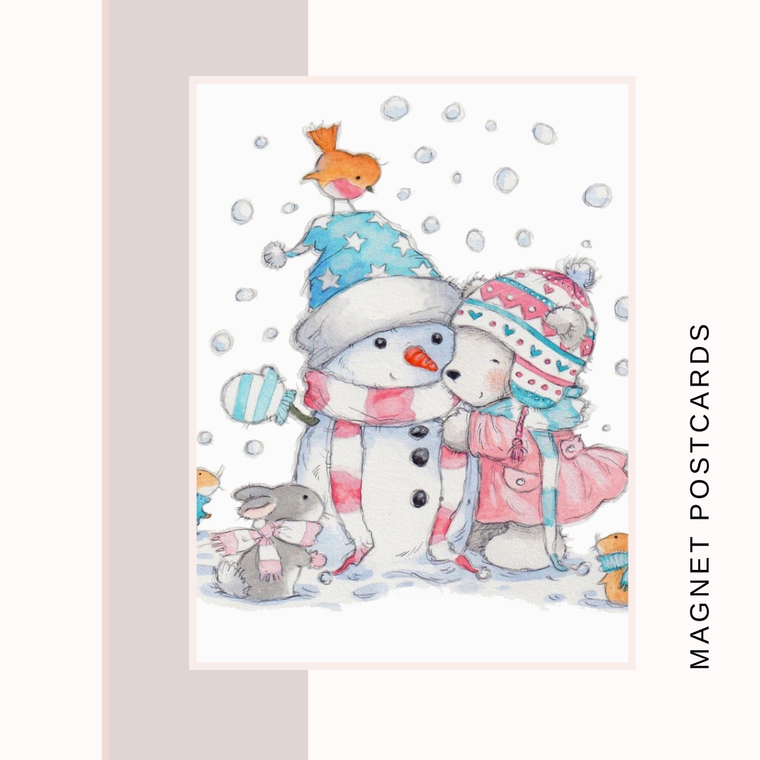 Magnet Postcards Christmas